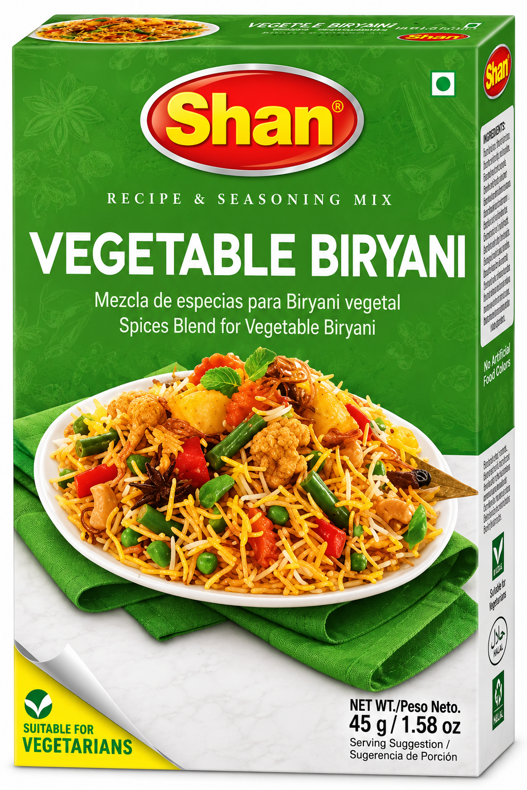 Shan - Vegetable Biryani