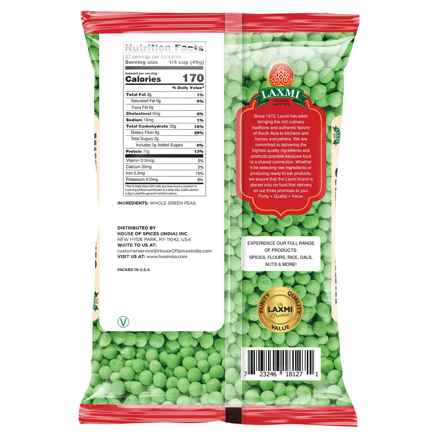 Whole Green Peas