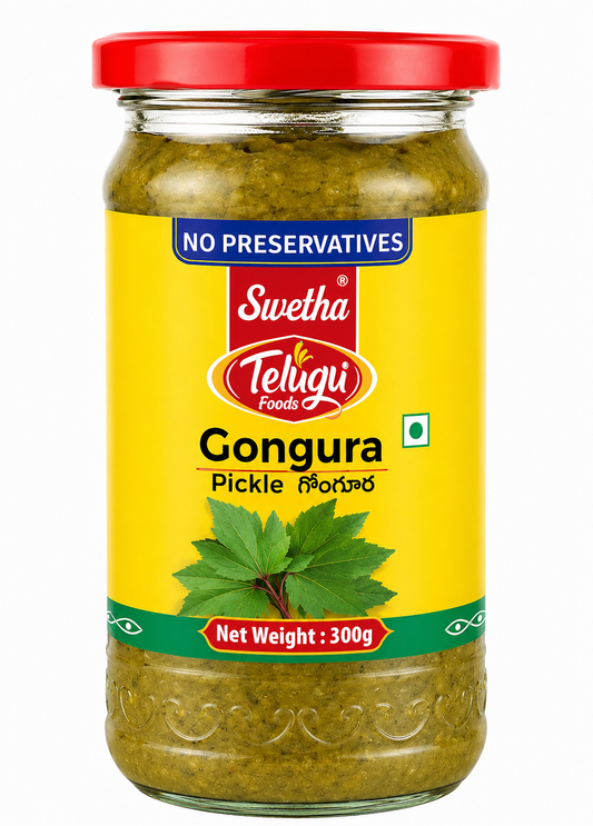Swetha Telugu Foods - Gongura Pickle