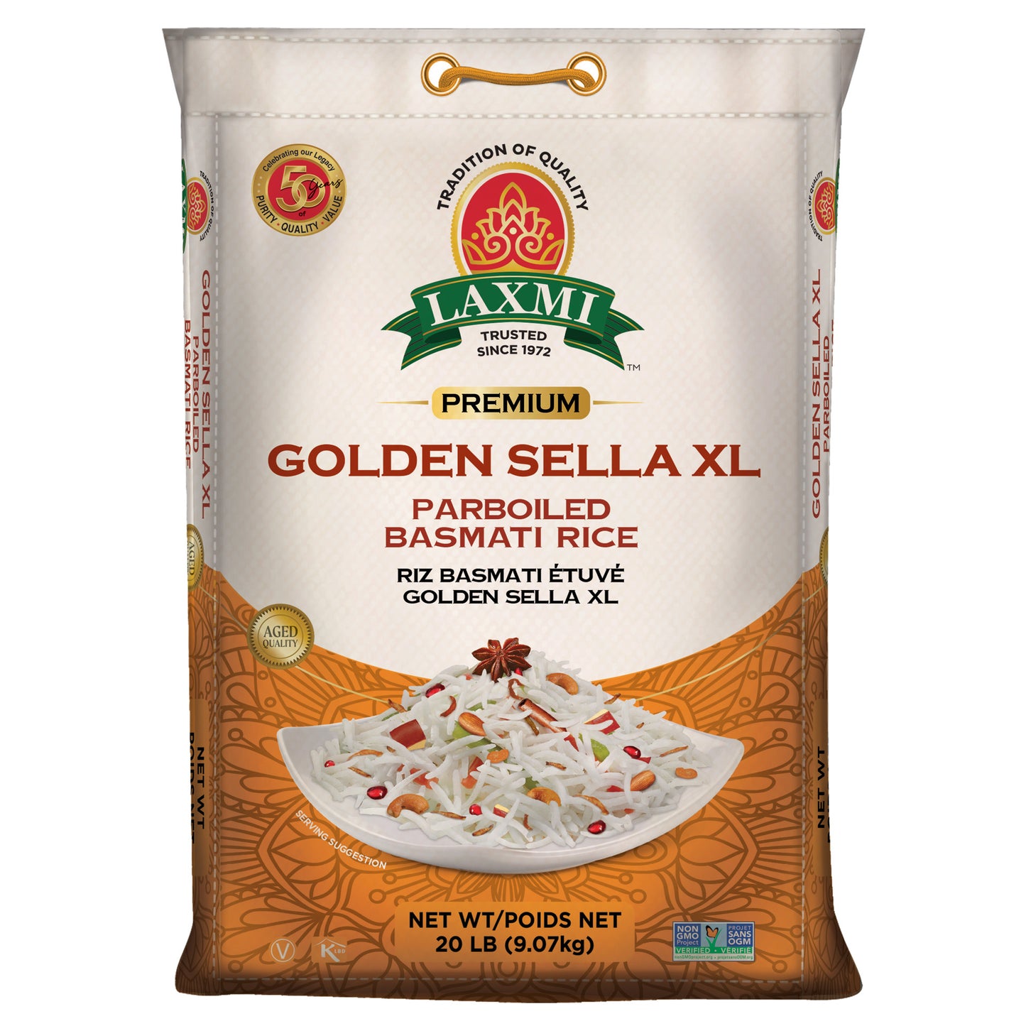 Golden Sella Basmati Rice (NON-GMO)