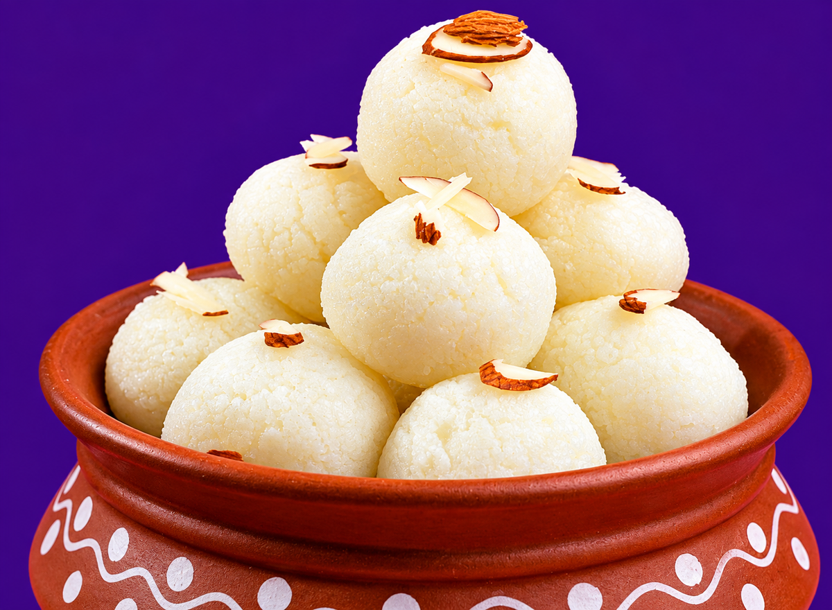 Pabhu Rasgulla White