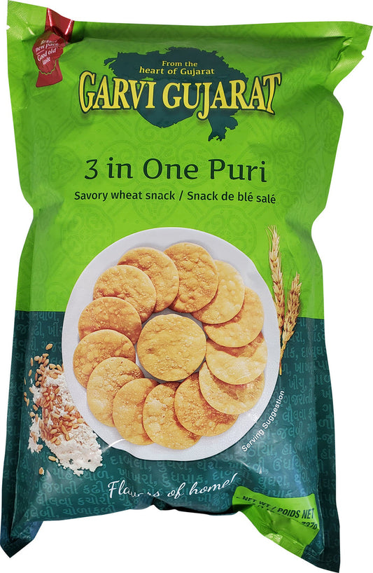 Garvi Gujarat 3 in One Puri